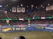 Crazy Hand Stand Maneuver With A Monster Truck