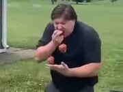 Eating Apples And Juggling