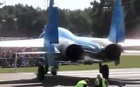 Ducking Down Behind A Jet Engine Doesn't Do Much