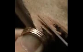 Master Ring Maker Makes Incredibly Beautiful Ring - Tech - VIDEOTIME.COM