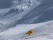 Snow Skating Mixed In With Flying Equals