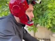 The Iron Man Bike Helmet
