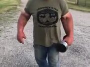 The Huge Arms Of Professional Arm Wrestler