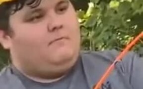 Dude Tries To Show How Flexible His Fishing Rod Is - Fun - VIDEOTIME.COM