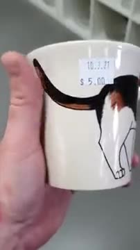 $5 Gets You This Cool Cat Coffee Mug