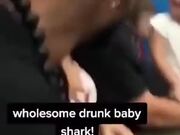 People On A Subway Sing Baby Shark