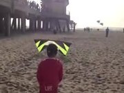 Kite With Incredible Control Mocks Kid