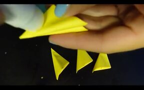 How To Fold A Japanese Paper Ball - Fun - VIDEOTIME.COM