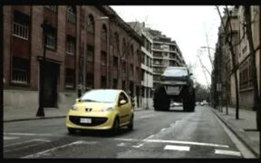 Peugeot 107 Vs. Big Foot - Commercials - VIDEOTIME.COM