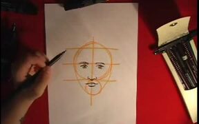 How To Draw Anatomic Face In 2.5 Minutes - Fun - VIDEOTIME.COM