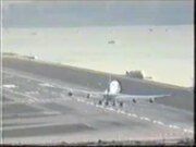Boeing 747 Extreme Landing.