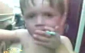 Russian Child Smoking - Kids - VIDEOTIME.COM