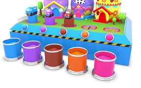 Coloring Wooden Toy Cars