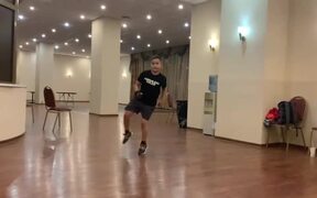 Boy Shows Cool Dance Moves