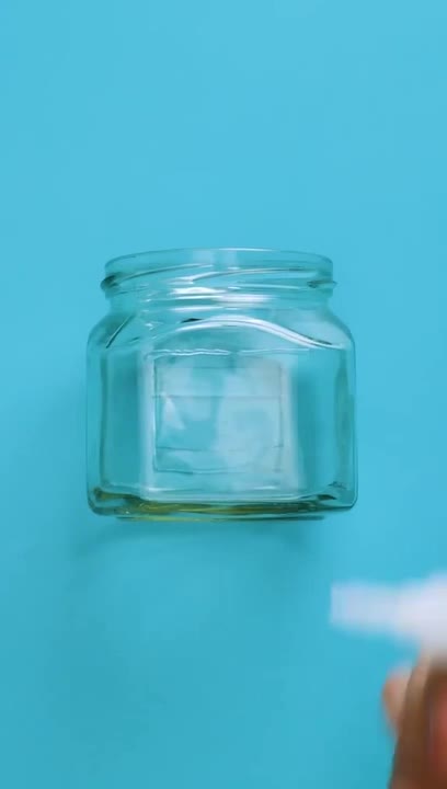 Person Beautifully Recycles Old Jar