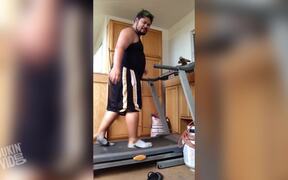 Dog Tries To End Work Out  - Animals - VIDEOTIME.COM