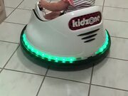 Bumper Car Keeps Baby Entertained
