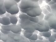 Beautiful Mammatus Clouds in Argentina Skies