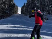 Snowboarder Trying to 50/50 Taco's Around Rail - Sports - Y8.COM