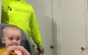 Toddler with Fake Eyebrows - Kids - VIDEOTIME.COM