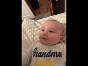 Momma's Jokes Keep Baby Giggling Before Bed
