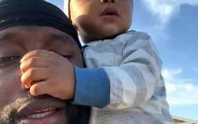 Son Hangs on by a Nose - Kids - VIDEOTIME.COM