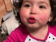 Little Girl Refuses To Learn Spanish From Dad