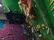 Girl Amazingly Does Vertical Limit Rock Climbing