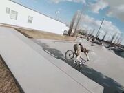 Drone Follows BMX Rider Pulling Off Awesome Tricks
