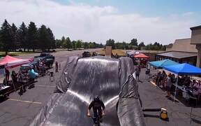 FPV Drone Covers Extreme Biking Event