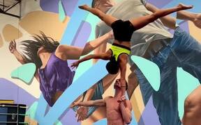 Duo Attempts Mind-blowing Acrobatic Tricks - Sports - VIDEOTIME.COM