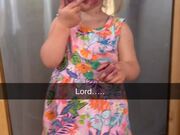 Little Girl Puts Mom's Lipstick All Over Her Face