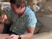 Dog Gets Super Excited to Meet Its Favorite Human