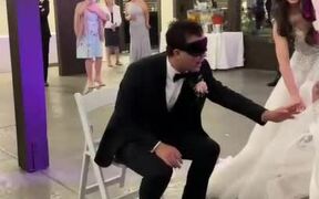 Wife Pranks Husband At Wedding Reception - Fun - VIDEOTIME.COM
