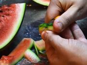 Fruit Sculptor Carves VENOM into a Watermelon