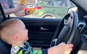 Thoughtful Toddler Worries About Leaving Dad - Kids - VIDEOTIME.COM