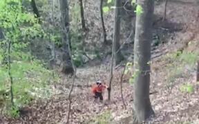 Person Falls Off Dirt Bike While Riding It - Sports - VIDEOTIME.COM