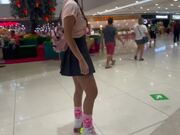 Girl Suffers Embarrassing Fail While Rollerskating
