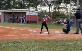 Kid Hits Ball With Helmet Instead of Bat  - Kids - VIDEOTIME.COM