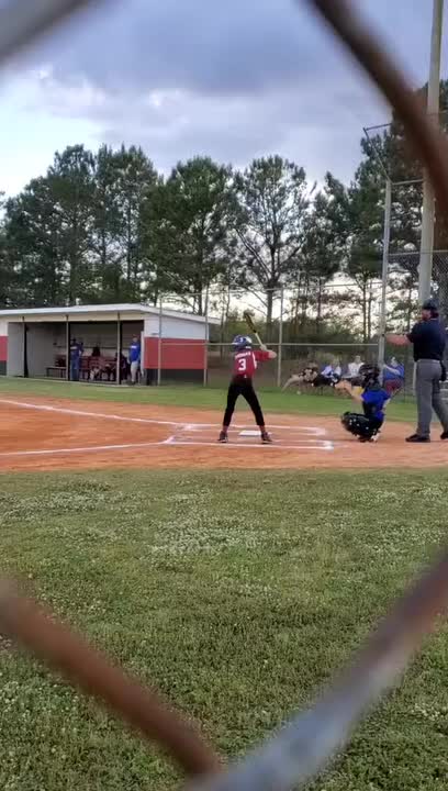 Kid Hits Ball With Helmet Instead of Bat 