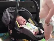 Toddler Calms Crying Baby Brother