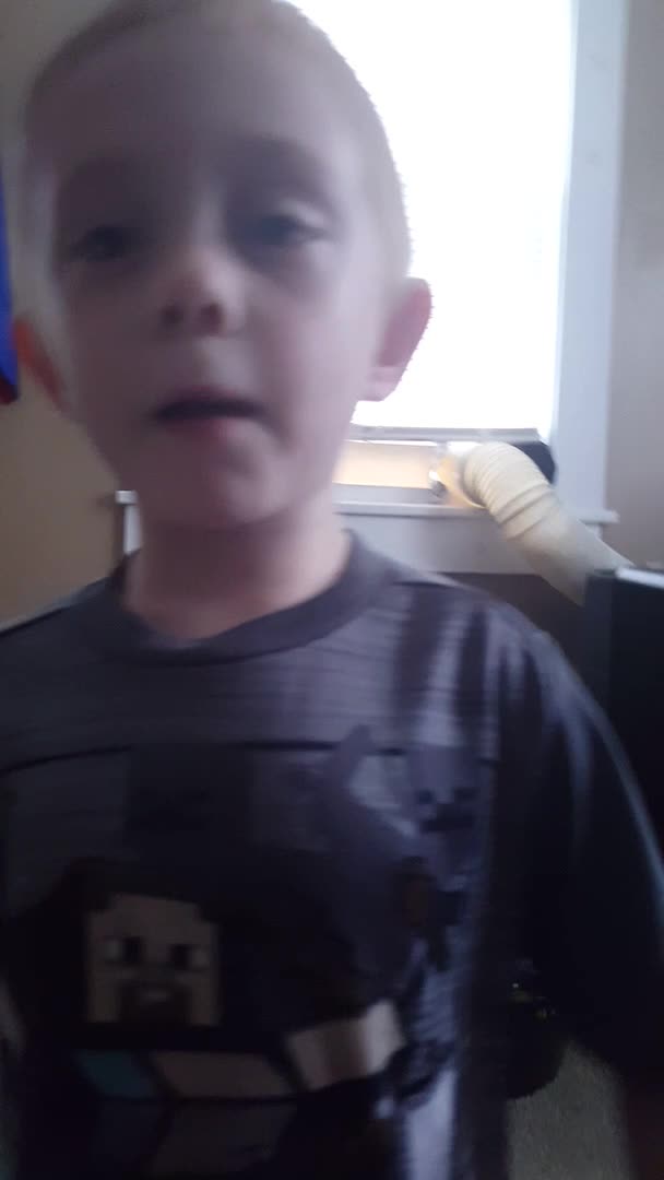 Kid Acts Mysteriously When Parent Asks About..