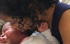 Toddler Tries To Nurse Baby Brother
