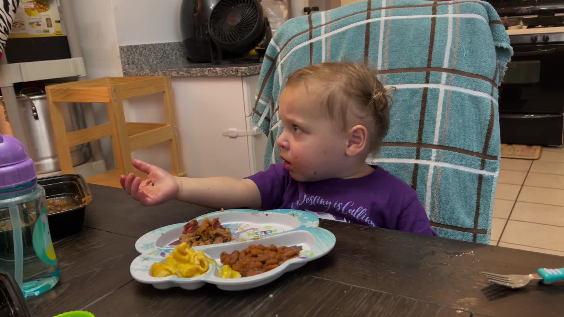 Toddler Wants Nothing But Bread