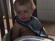 Baby Makes Funny Faces and Rolls His Eyes