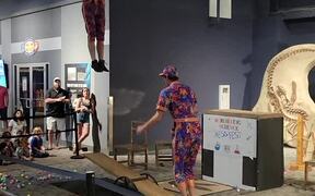 Duo Perform Acrobatic Tricks on See-Saw - Fun - VIDEOTIME.COM