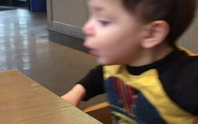 Cute Little Boy Gets Super Thrilled About Pizza - Kids - VIDEOTIME.COM