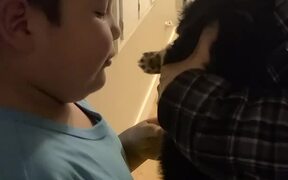 Kid Gets Emotional on Getting New Puppy - Kids - VIDEOTIME.COM