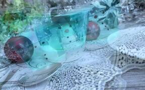 Person Creatively Makes Snowman Jelly Cups - Fun - VIDEOTIME.COM