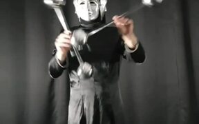 Guy Displays Incredible Object Manipulation Skills - Fun - VIDEOTIME.COM